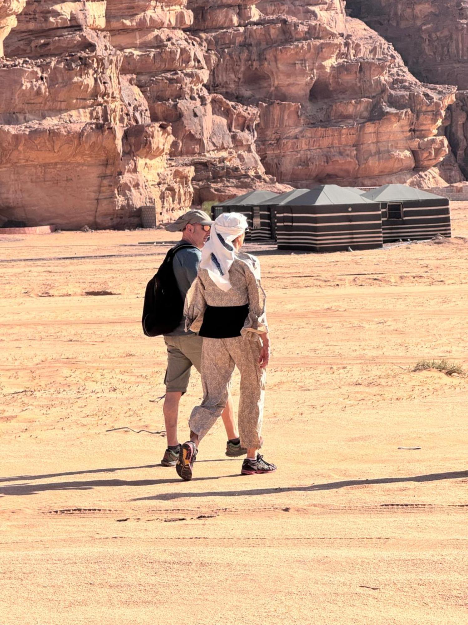 Wadi Rum Sky Camp Exterior photo